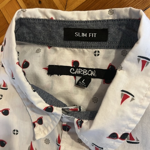 Carbon Polo Short Sleeve Button Down - Picture 3 of 4